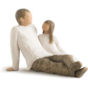 Willow Tree Figurine Statue Father and Daughter